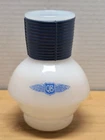 Mckee Hottie Glasbake W/ Rare QB Winged Insignia 12 oz.- 5 in Tall (No Top)