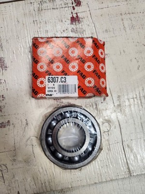FAG 6307.C3 Open No Seals Ball Bearing  NEW OLD STOCK FREE SHIPPING