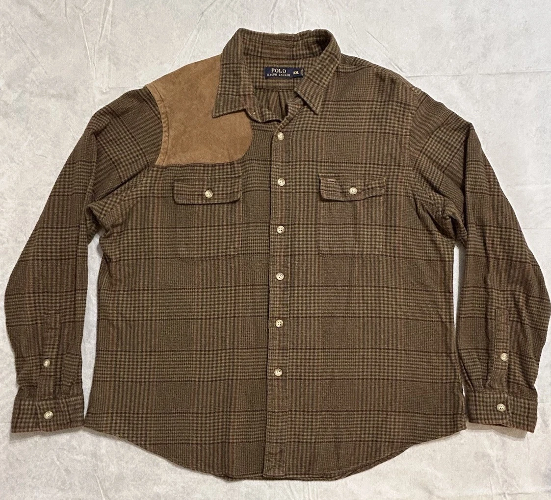 Polo Ralph Lauren 90s Theme Casual Button-Down Shirts for Men for