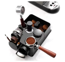 Aieve 51 to 58mm Coffee Tamper Holder, Anti Slip Plastic Coffee Tamper Station