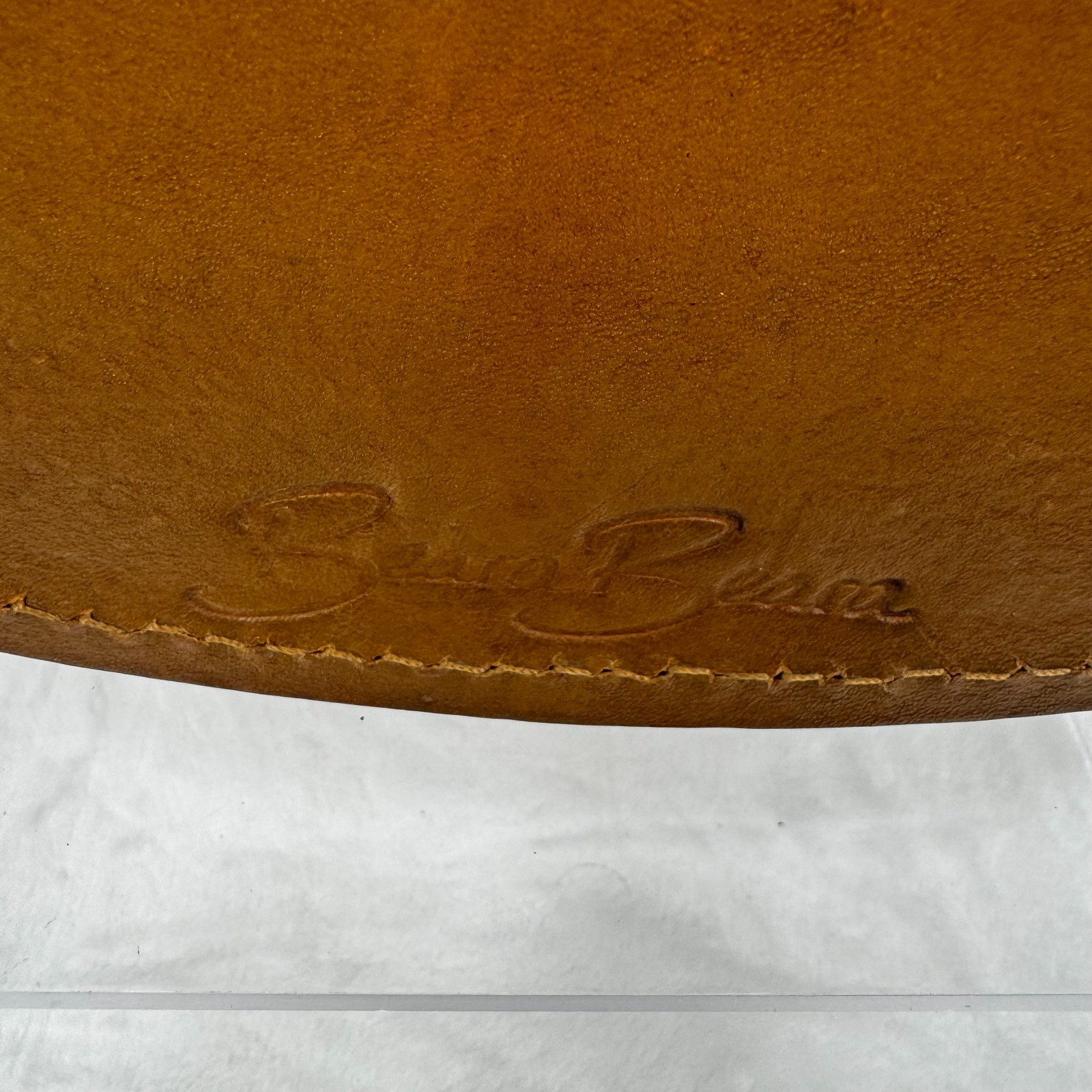 Beara Beara Structure Tooled Caramel Genuine Leat… - image 9