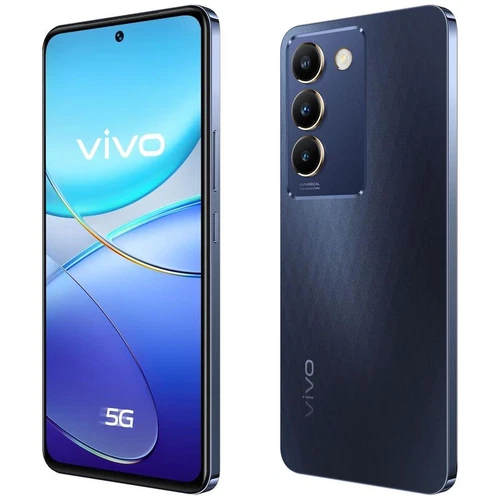 Smartphone Vivo V40 SE 5G 256GB crystal black nero - Foto 4 di 6