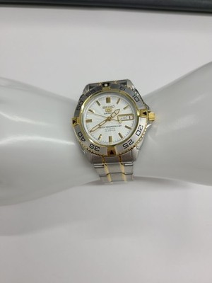 Seiko 5 7S36-00Y0 Sport Automatic Men's watch White Dial Analog