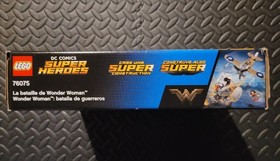 LEGO DC Comics Super Heroes 76075: Wonder Woman Warrior Battle, New and Sealed 