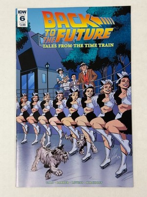 Back to the Future Tales From the Time Train #6A 2018 Megan Levens Cover Art