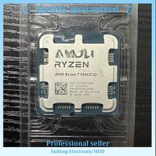 AMD RYZEN 7 9800X3D Gaming CPU 5.2GHz 8-Core, 16-Thread Desktop Processor