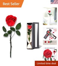 Long-Lasting Preserved Red Rose - Perfect Gift for Anniversaries and Birthdays