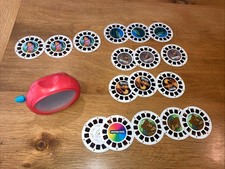 Mattel 1998 3D View Master Lot w/17 Discs- Little Bear- Discovery - Dora - More.