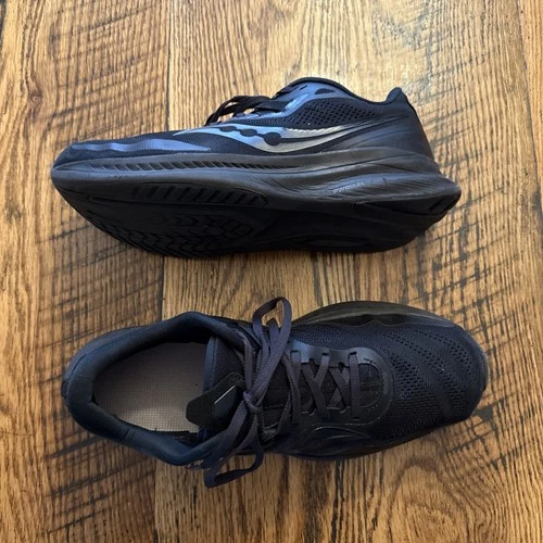 Saucony Men’s Guide 15 Triple Black Running Shoe/Sneaker S20684-14 - SIZE 10