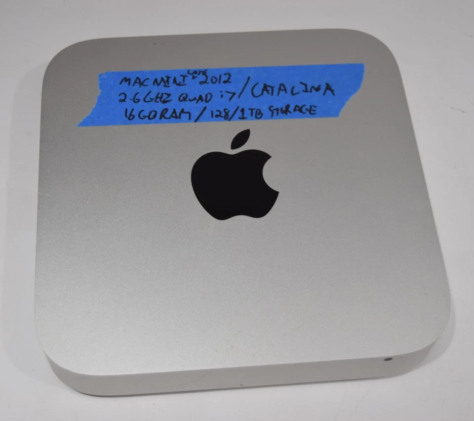 Apple Mac Mini 2012 A1347 Catalina i7 2.3 GHz 8GB Ram  1TB HDD - Image 2 of 4