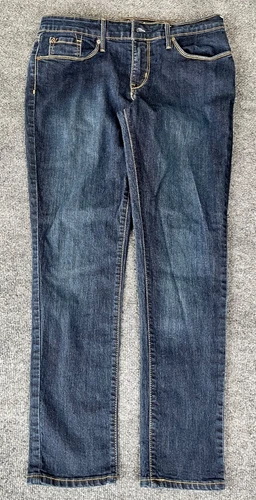 Denizen From Levi's Modern Skinny Women's Dark Wash Blue Denim Jean Size 10