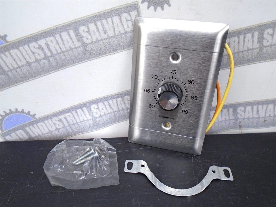 HONEYWELL - S963B-1227 - POTENCIÓMETRO MANUAL MONTAJE EMPOTRADO - 480 OHM - 60-90°F Foto 3 de 4