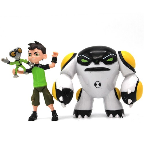 9pcs Ben 10 Ben Tennyson Four Arms Grey Matter Heatblast PVC Action Figures Toys - Picture 5 of 12