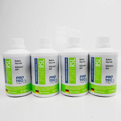 4x PRO TEC RSL Kühlsystemdicht Kühlerdicht Radiator Stop Leak 375ml P1601