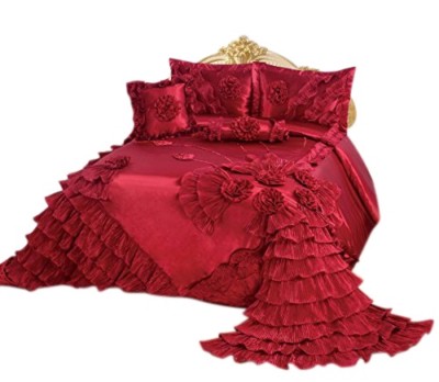 OctoRose Wedding Bedding Comforter Bedspread  Set or BED SKIRT or PILLOWCASES