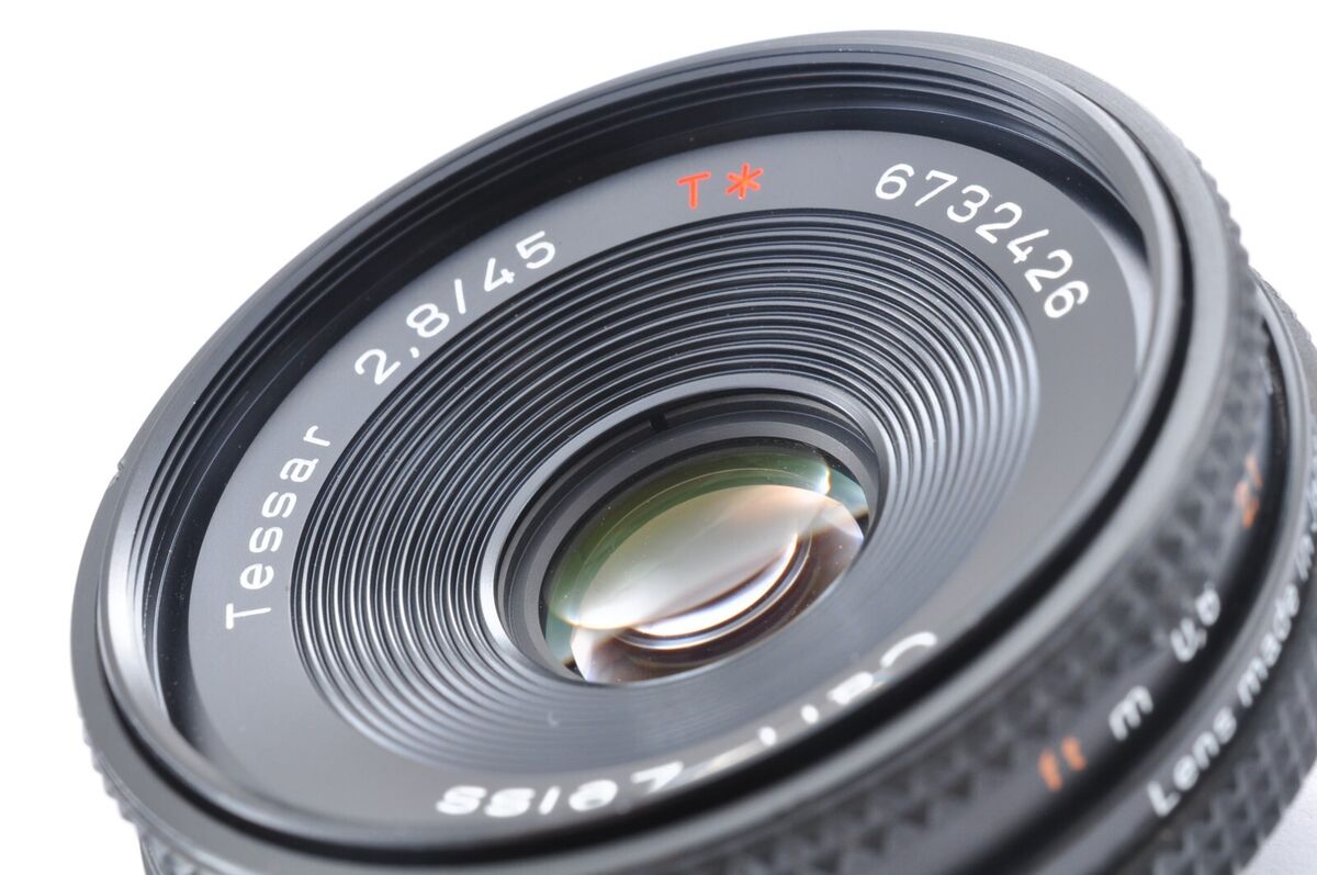 Contax Carl Zeiss Tessar T* 45mm f/2.8 AEJ Pancake MF Lens Contax Carl Zeiss Tessar T* 45mm f/2.8 AEJ Pancake MF Lens