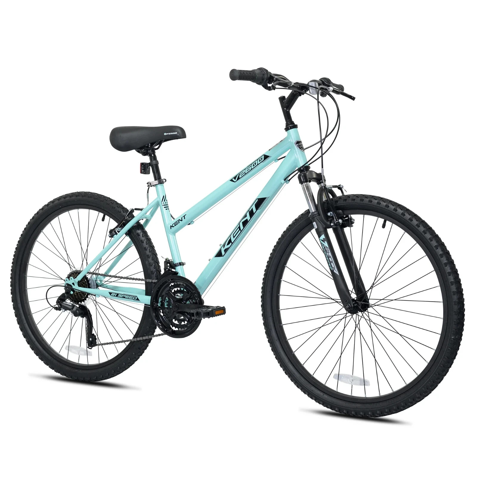 Women 26" V2600 Mountain Bike, Off Road Trail Tires 21-Speed