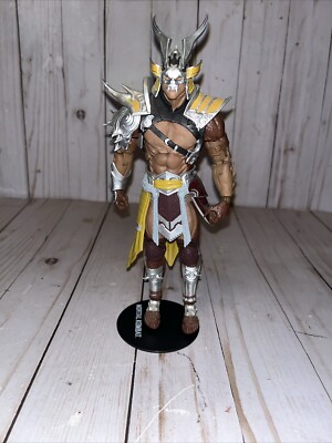 McFarlane Toys Mortal Kombat 11 Shao Kahn-Platinum Kahn 7  Action Figure READ**