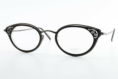 Oliver Peoples L.A.Glasses Frame OP 99 VBK BKC Oval Antique Black c1995+ Prada
