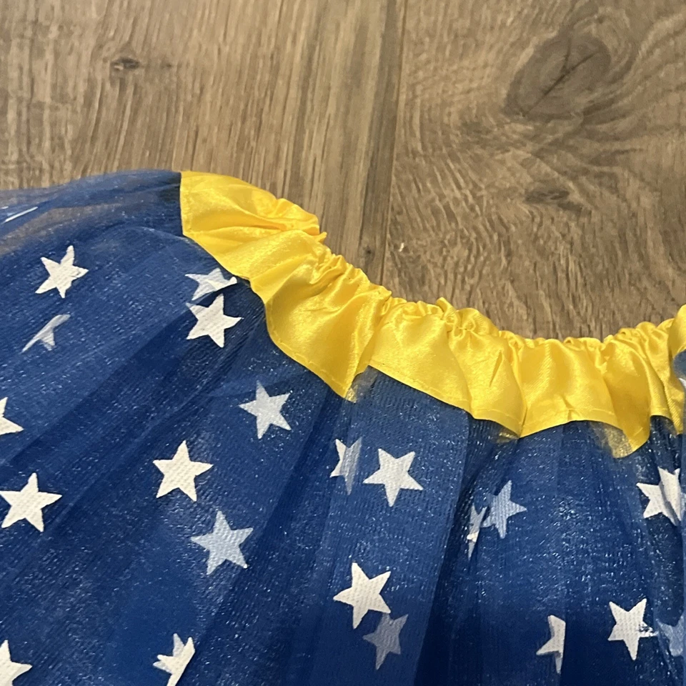 Justice League Wonder Woman Blue Tutu Size Small - Image 4 of 4