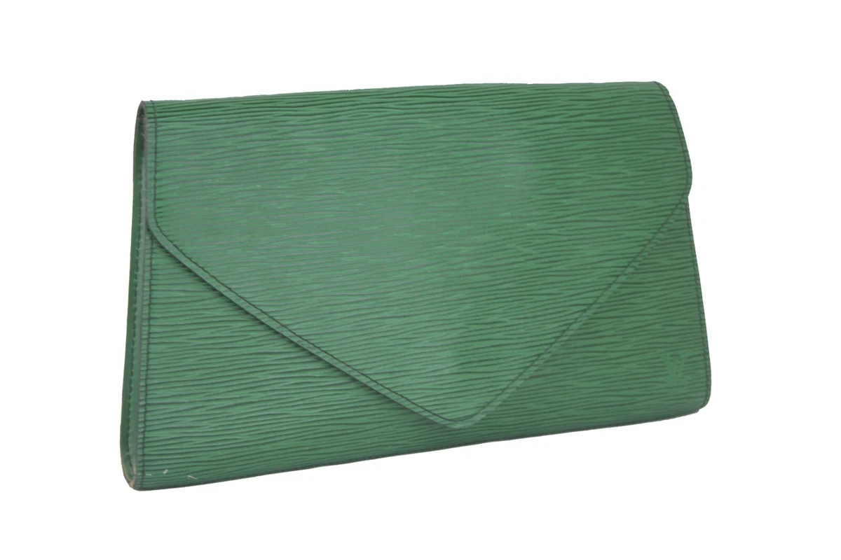 Louis vuitton green purse sales
