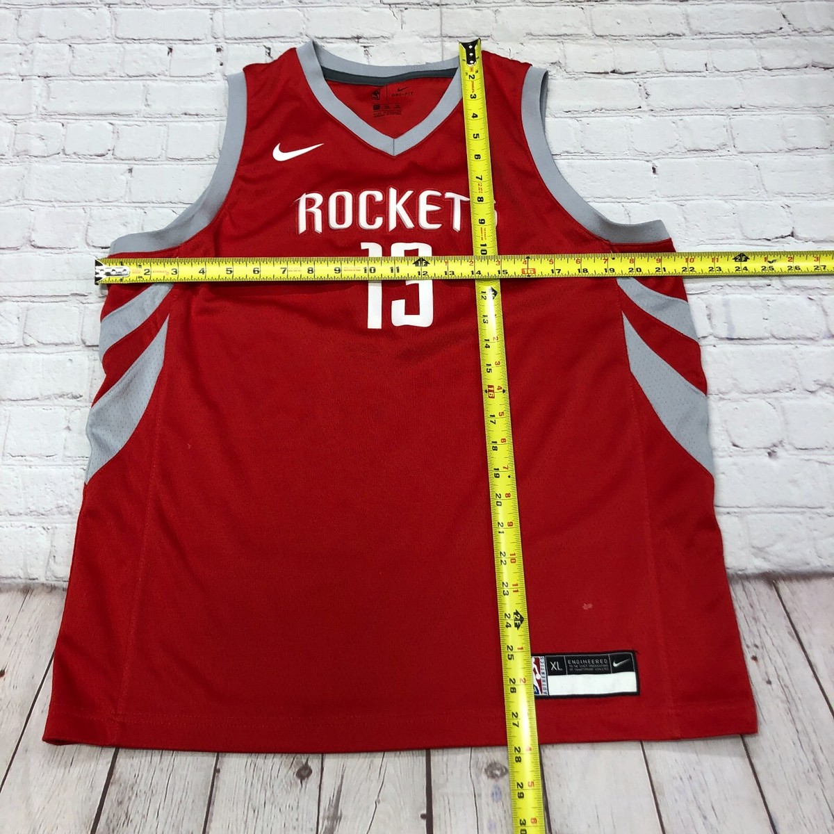 Nike NBA Houston Rockets #13 Harden Jersey Youth Size XL X-Large
