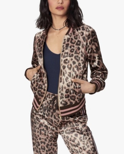 Mother Womens Letterman Zip Up Bomber 