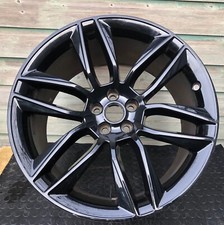 GENUINE OEM 20” JAGUAR F TYPE ALLOY WHEEL FRONT 10.5J x 20 BLACK EX53-1007-UB