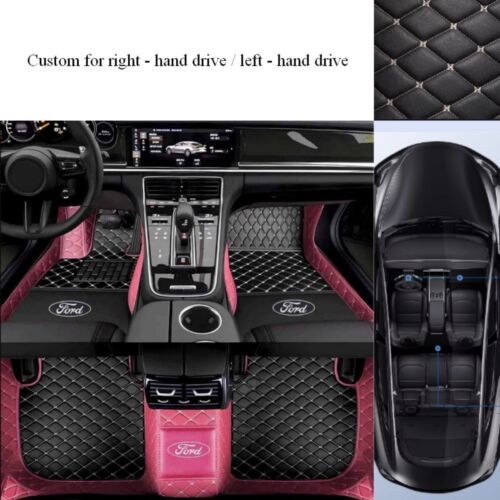 Fit For Ford F-150 2004-2024 Car Floor Mats Waterproof 2 Door 4 Door Auto Carpet - Picture 5 of 21