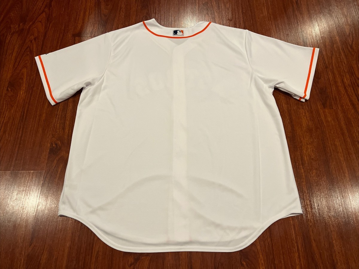 USA製 Majestic アストロズ ゲームシャツ ビッグシルエット MAJESTIC MLB WHITE SOX/マジェスティック シカゴホワイト