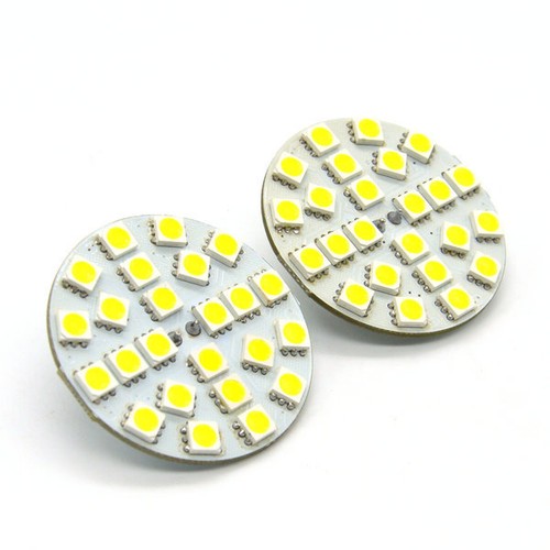 4x G4 24SMD 12v 24v (10-30v) DC 5W Back Pin Cold White LED Bulb Caravan Boat - Picture 5 of 10