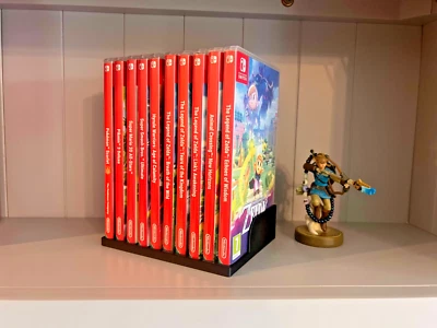 3DTURTL Nintendo Switch 10/12/15 Game Case Holder Rack Display Stand for Nintendo Switch