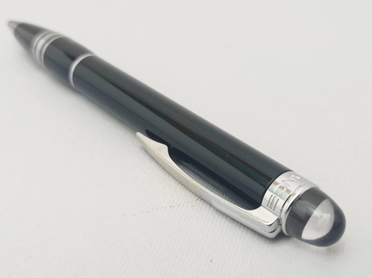 Montblanc StarWalker 8486 Black Resin PLATINUM Ballpoint Pen