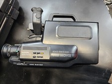 Vintage Panasonic VHS Camcorder Video Camera No Battery Extra Lense