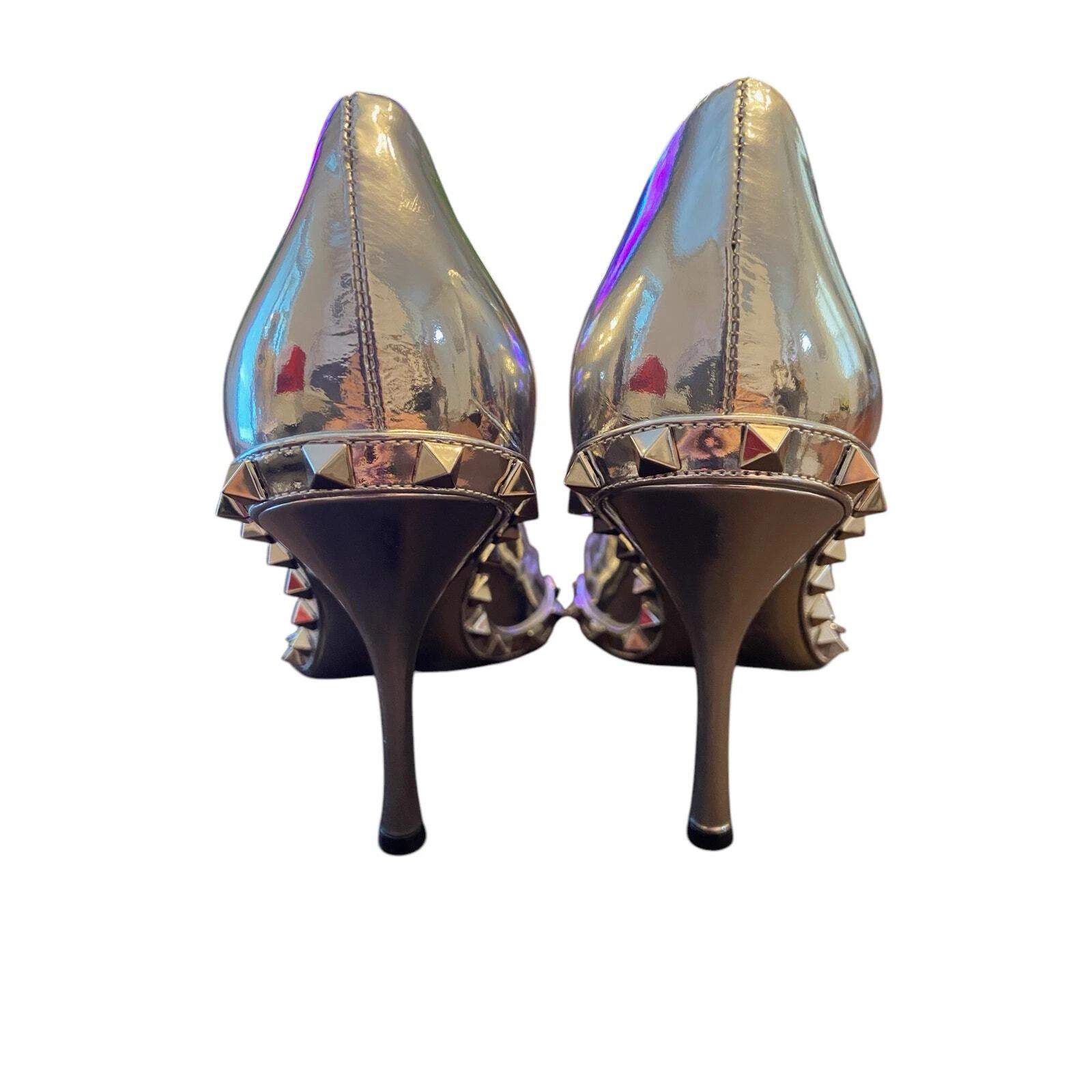 Valentino Garavani Rockstud decolte a punta tacco a spillo dichiarazione 39 5 9 5