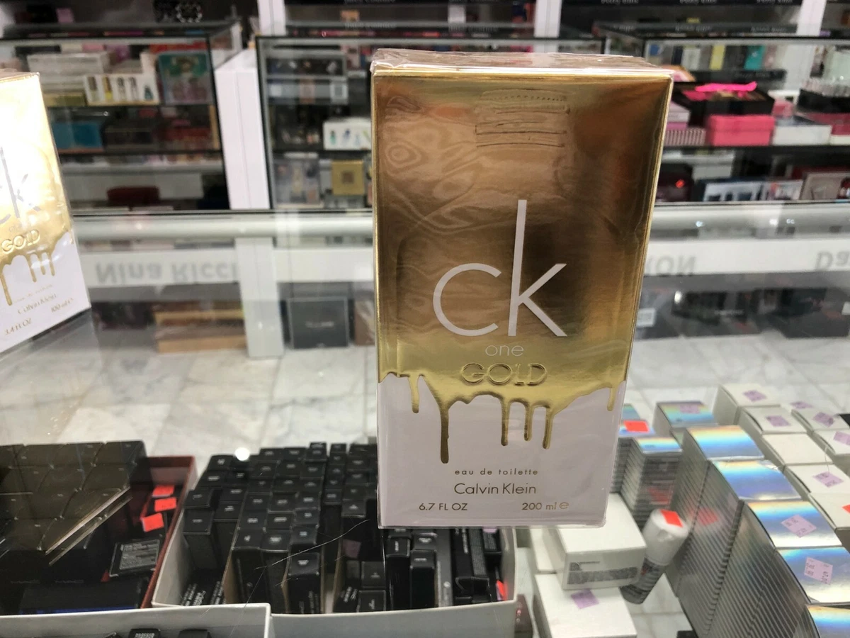 CK ONE GOLD EAU DE SPLASH BY CALVIN KLEIN 200 COMPANY SEALED | eBay