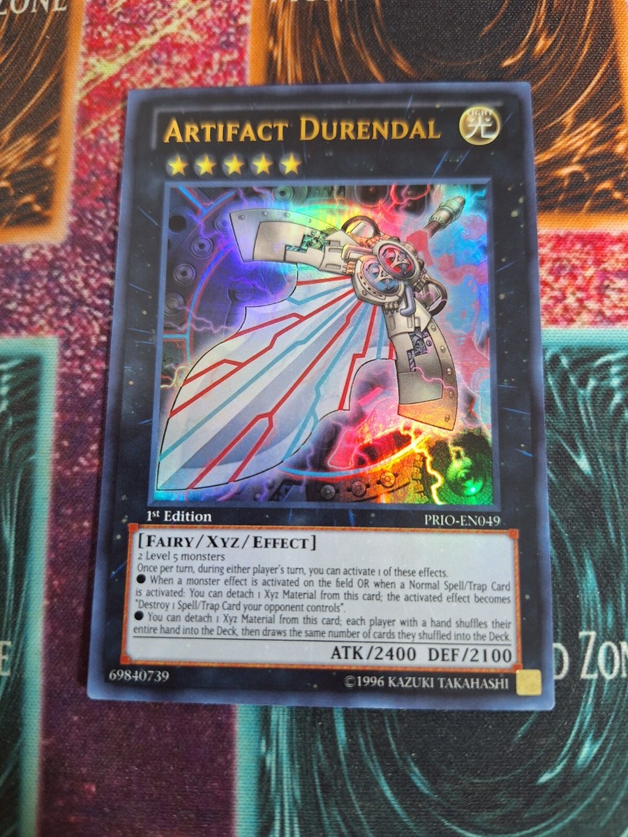Yu-Gi-Oh! Artifact Durendal PRIO-EN049 Ultra Rare 1st Edition Near Mint |  eBay