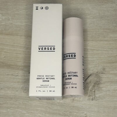 Versed Press Restart Gentle Retinol Serum Vegan 30 ml/1 fl.oz New In Box Sealed