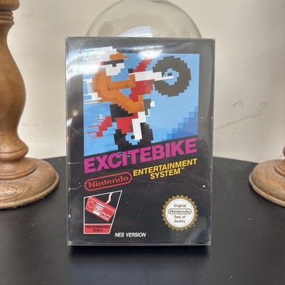 NES Excitebike - CIB - mit Box Protector PAL A - Top Zustand Nintendo