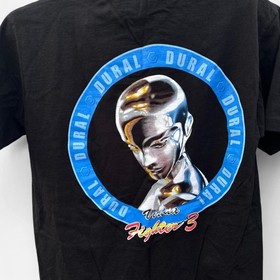 Vintage 90s Video Game Virtua Fighter 3 Dural M T Shirt Gameworks Sega *READ*