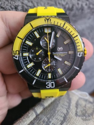 TM-525029 - TechnoMarine Racing Legends Watch - 43mm, Yellow, Black
