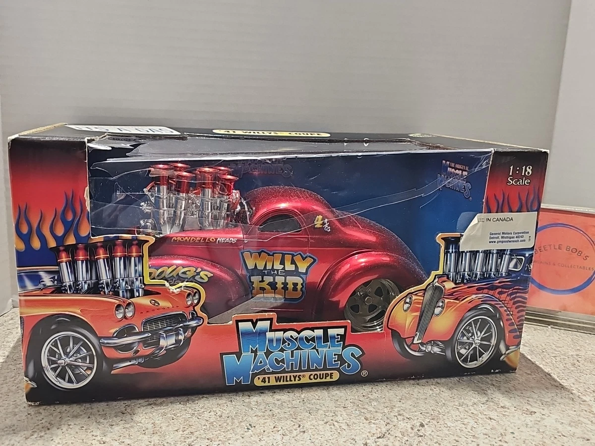 Muscle Machines Willys 1:18 Scale Diecast & Toy Vehicles for sale