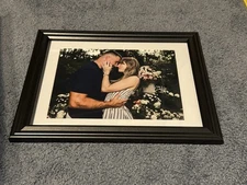 TAYLOR SWIFT & TRAVIS KELCE ENGAGEMENT 8.5x11 Photo ****FRAMED & MATTED****