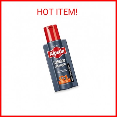 Alpecin C1 Caffeine Shampoo, 8.45 fl oz, Cleanses the Scalp to Promote Natural H