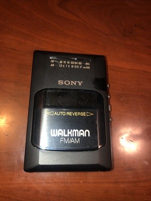 Sony Walkman WM-AF48 New Belts Repaired Radio And Tape Plays Great!Cosmetic Wear