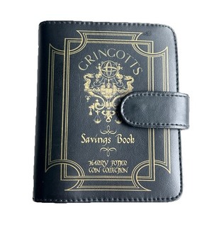 Harry Potter Gringotts Savings Book with 24 Coins