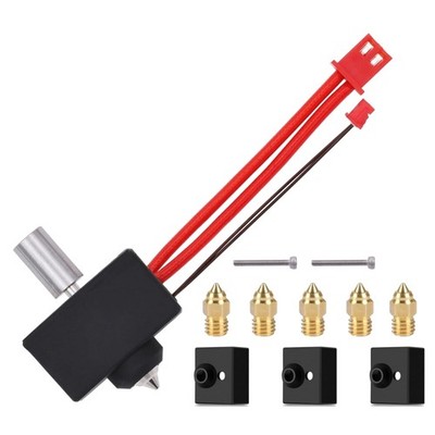 Heat Block Kit für Creality Ender-3S1, 3D Drucker Heizblock Titanlegierung Ha...