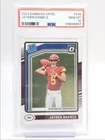 JAYDEN DANIELS 2024 DONRUSS OPTIC RATED ROOKIE GEM MT C RC PSA 10 Q0004