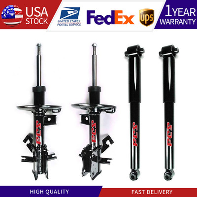 Front Shocks Struts w/ Rear Shocks 4PCS Set FCS For 2007-2012 Nissan Sentra_SU
