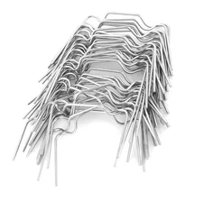 50 Stainless Steel Greenhouses Glass Clip Spring Clamp Rustproof Gardening Clamp